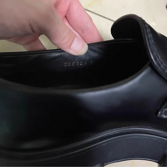 Prada Women's Black Platform Loafers - Picture 5 of 6